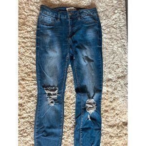 🏷️ 2 for 15 Refuge jeans size 2 distressed nwot
